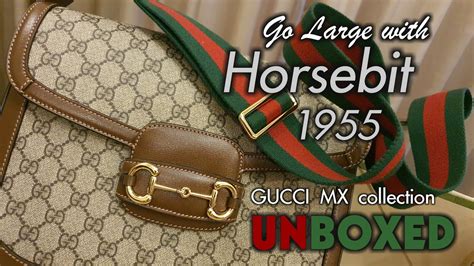 1955 horsebit gucci|gucci horsebit 1955 unboxing reviews.